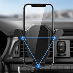 Universal Car Phone Holder with Ventilation Hook detail view