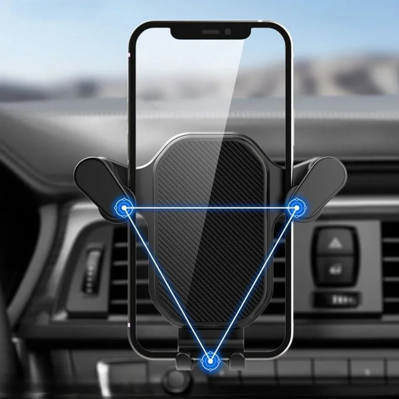 Universal Car Phone Holder with Ventilation Hook detail view