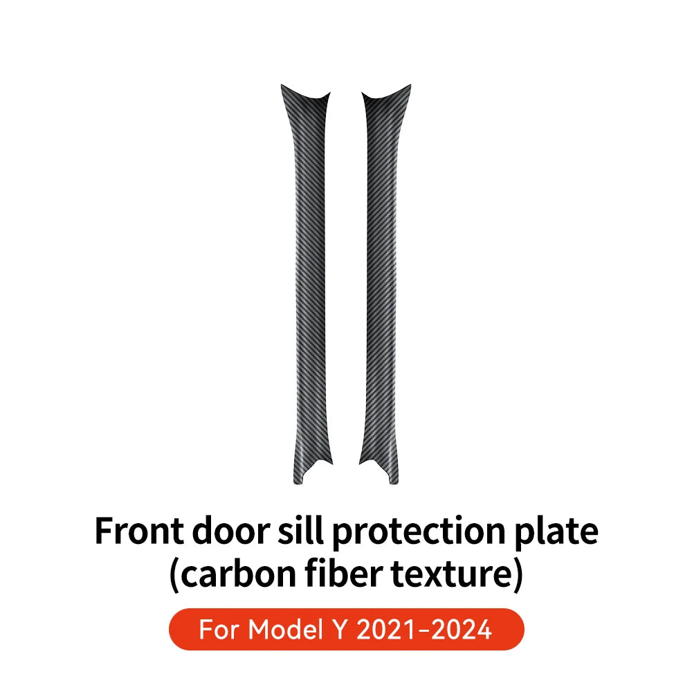 YZ for Tesla Model 3/Y Highland Juniper 2021-2025 Rear Door Sill Protection Strip alternate view