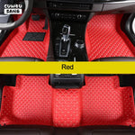 CUWEUSANG Custom Car Floor Mats For Mitsubishi Pajero Sport Auto Carpets Foot Coche Accessorie