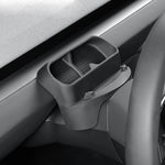 Tesla Model Y 2025 Model 3 Highland Steering Wheel Glasses Case | Silicone Phone Holde close-up view