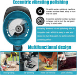 New Cordless Car Buffer Polisher 6 Speed Adjustable With 2 12V Batteries Powerful Portable Orbital Polisher For Household Cleaning Metal Polishing Wood Sanding And Rust Removal