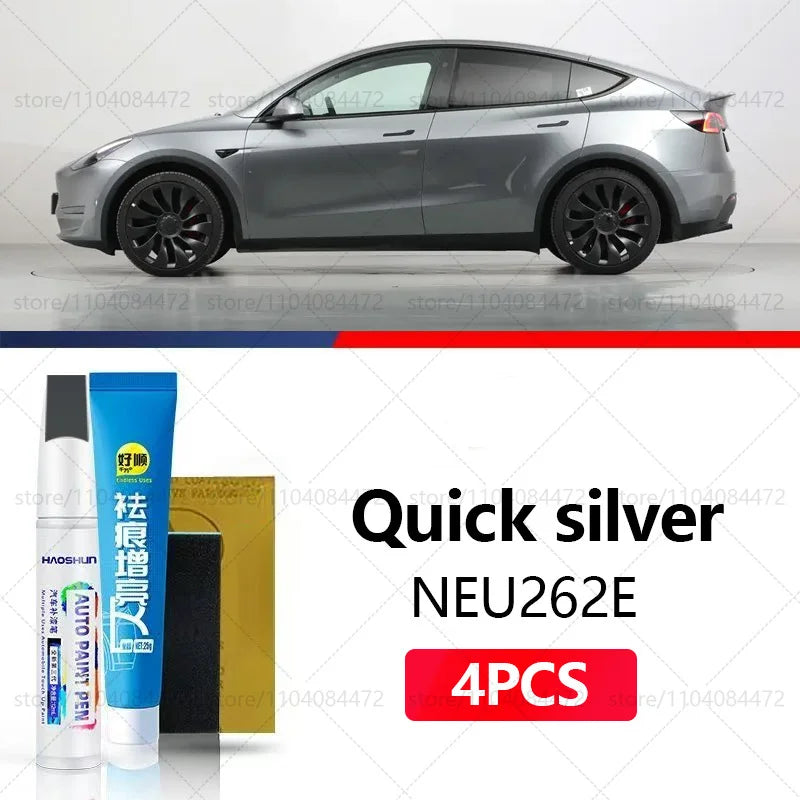 Car Paint Repair Pen for Tesla Model X Y S 3 | 4PCS Scratch Repair Accessories detail view