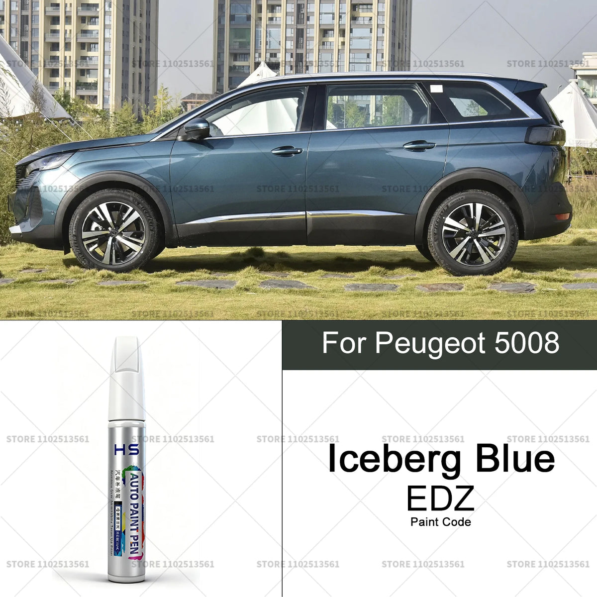 Car Paint Repair Pen Touch Up Scratch Remover DIY Auto Accessories Pearly White KWE C lifestyle view