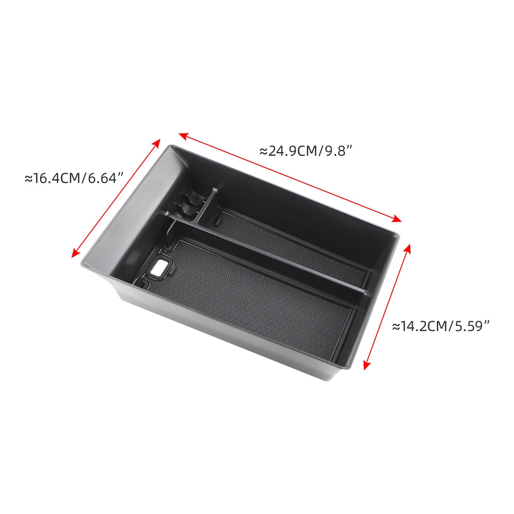For Chery Omoda C5 EV 2024 2025 2026 Center Console Armrest Storage Box Tray Organizer close-up view