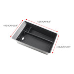 For Chery Omoda C5 EV 2024 2025 2026 Center Console Armrest Storage Box Tray Organizer close-up view