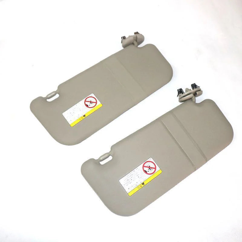 For Toyota Yaris 2008-2013 Car Front Left / Right Sun Visor Panel Sunvisor with Makeup Mirror Replacement