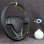 2025 Carbon Fiber Steering Wheel Cover 38cm Universal