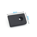 Car Passenger Side Glove Box Handle Storage Box Handle Lock Latch Cover For Mercedes alternate view