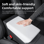 Tesla Model Y 6-Seat Armrest Box Cover | Center Console Protector close-up view