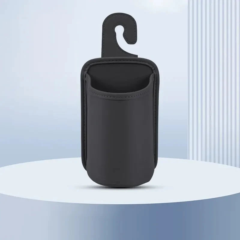 Car Door Cup Holder Waterproof PU Leather Mini Organizer additional angle