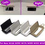 W166 W292 W205 W253 W167 LHD RHD Car Left Right Sun Shade Visor Makeup Cosmetic Mirror Cover For Mercedes Benz GL ML GLE GLS