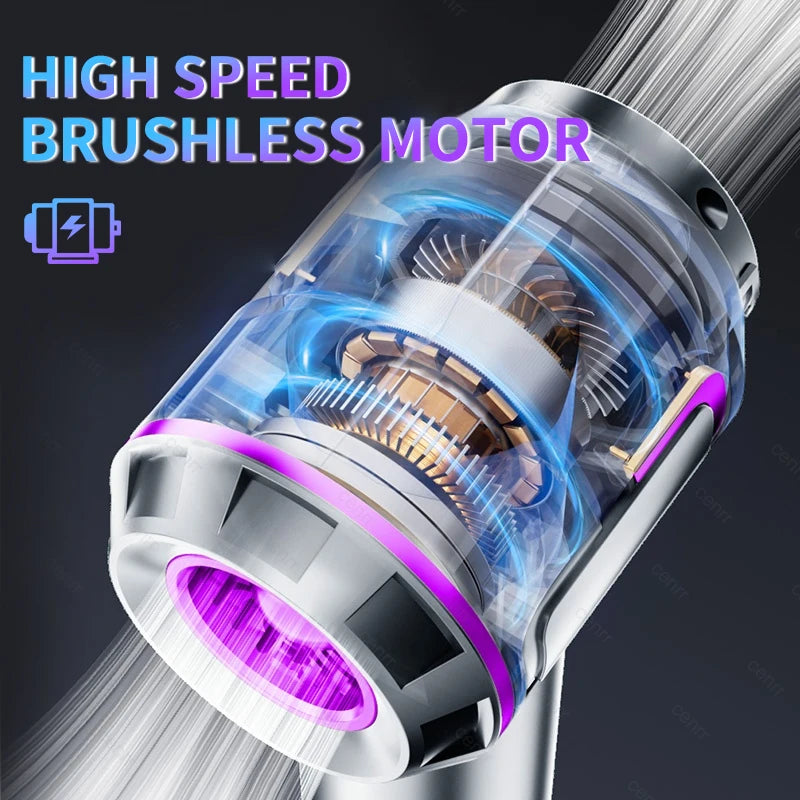 998000PA Mini Car Vacuum Cleaner | Cordless Handheld Blower for Car and Home additional angle