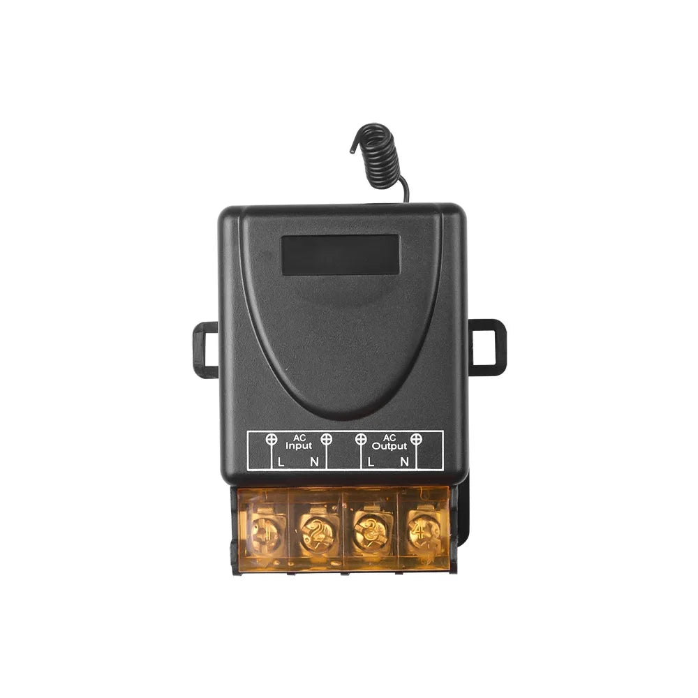 AC 220V 30A Relay Universal Remote Control Switch 433mhz Wireless Switch and On Off Tran detail view
