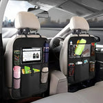 kkjoy Oxford Fabric Car Seat Back Organizer Kick-Proof & Waterproof Multi-Compartment St detail view