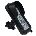 360° Rotatable Bike Phone Holder Bag Waterproof Motorcycle Handlebar Bag Bicycle Pouch T detail view
