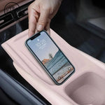 for BYD Seagull Dolphin Mini 2025 2024 2023 Wireless Charging Silicone Pad Cup Holder lifestyle view