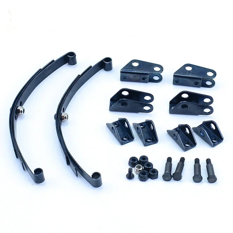 RC Truck Metal Simulation Front/rear Suspension Spring for 1/14 Tamiya SCANIA 770S additional angle
