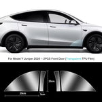 TPU Transparent Film for Tesla Model Y Juniper 2025 | Front Rear Door Car Body Protectiv detail view