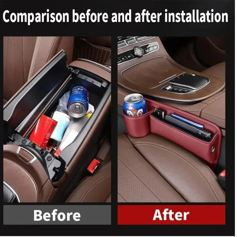 Car Seat Gap Storage Box Center Console Armrest Storage Box Organizer For Jetour T1 T2 DASHING X70 Plus X90 Plus Accessories