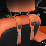 Universal Car Zinc Alloy Seat Back Hook Multifunctional Rear Storage Hook for Vehicles Interior Rear