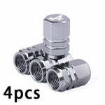 4PCS Colorful Car Accessories Car Tire Valve Cap For Alpine Megane 3 4 5 Duster Espace Logan Clio Austral Espace Arkana Scenic