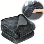3pc Ultra-Absorbent Microfiber Cleaning Cloth | Soft, Durable & Quick-Dry Towel for Cars, Home, and