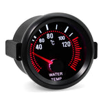 2" 52mm Water Temperature Gauge 40-120°C | 12V Car Water Temp Meter with Sensor and Ho close-up view