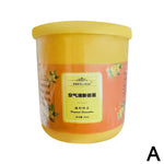 Car Interior Air Freshener Decorative Accessories Solid white peach flavor Canned Car Aromatherapy Multi-functional Fiber Deodor