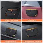 Car Card Storage Clip Car Central Control Card Slot, Business Card HolderCard Cover additional angle