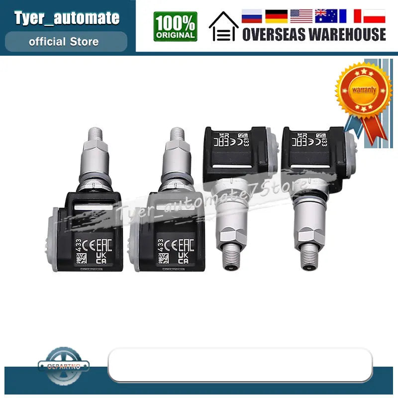 TPMS Tire Pressure Monitoring System 433MHz A0009058706 | For Mercedes-Benz GLA, B, additional angle