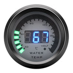 52mm Digital Car Gauge Set | AFR Tachometer Voltmeter Boost Vacuum Water Temp Oil Tem lifestyle view