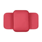 Car Center Console Protector Cover Upgraded Armrest Box Cushion Arm Rest Mat with Side Storage Pocket PU Leather Car Accessories