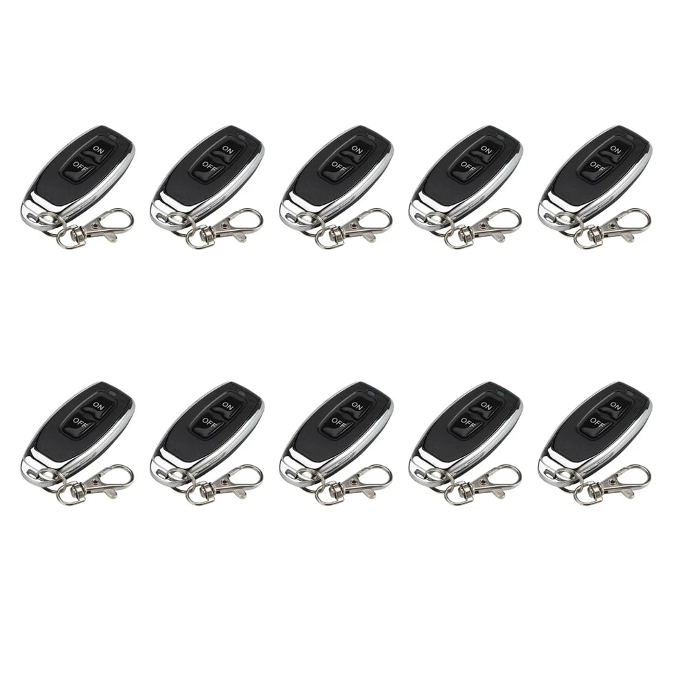 433MHz Wireless Remote Control Switch with LED close-up view