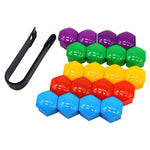 17mm/19mm/21mm 20Pcs Car Wheel Nut Caps Protection Covers Caps Auto Hub Screw Cover B lifestyle view