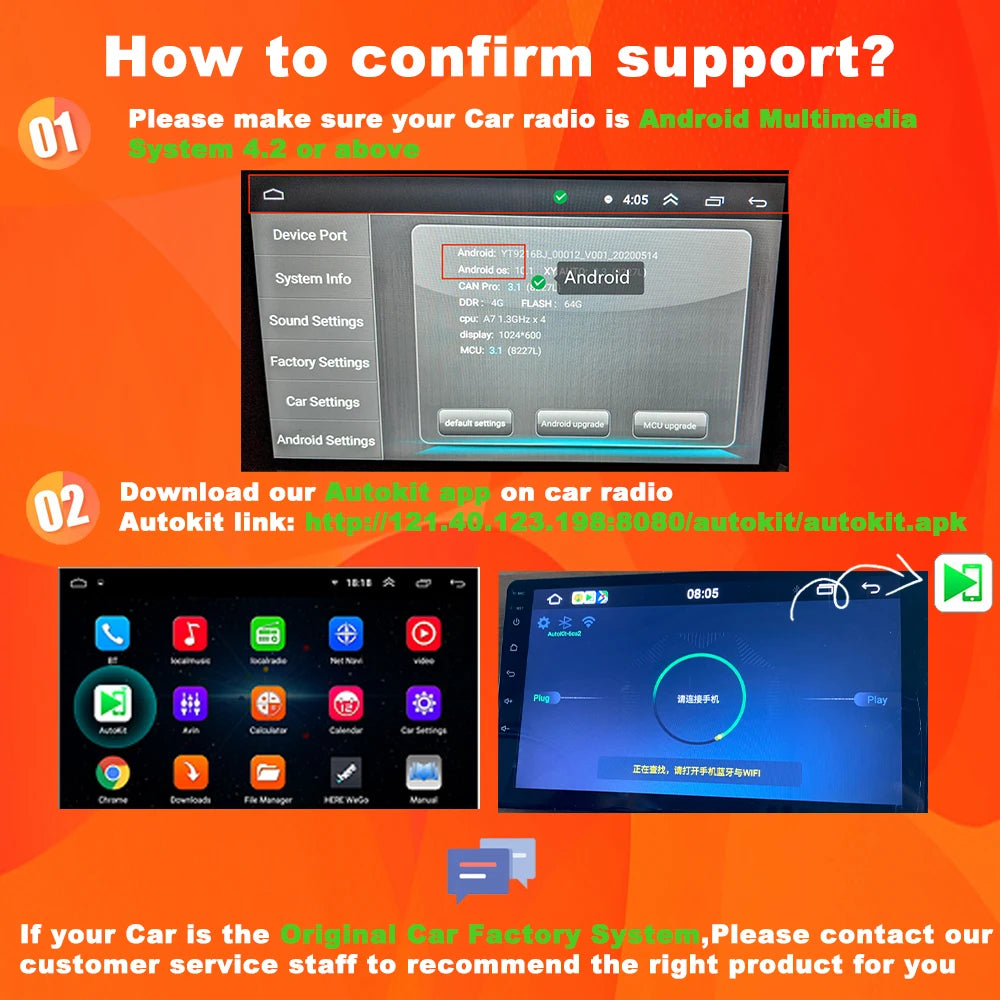 CarPlay Wireless Android Auto Dongle | Upgrade Your Android Car Screen alternate view