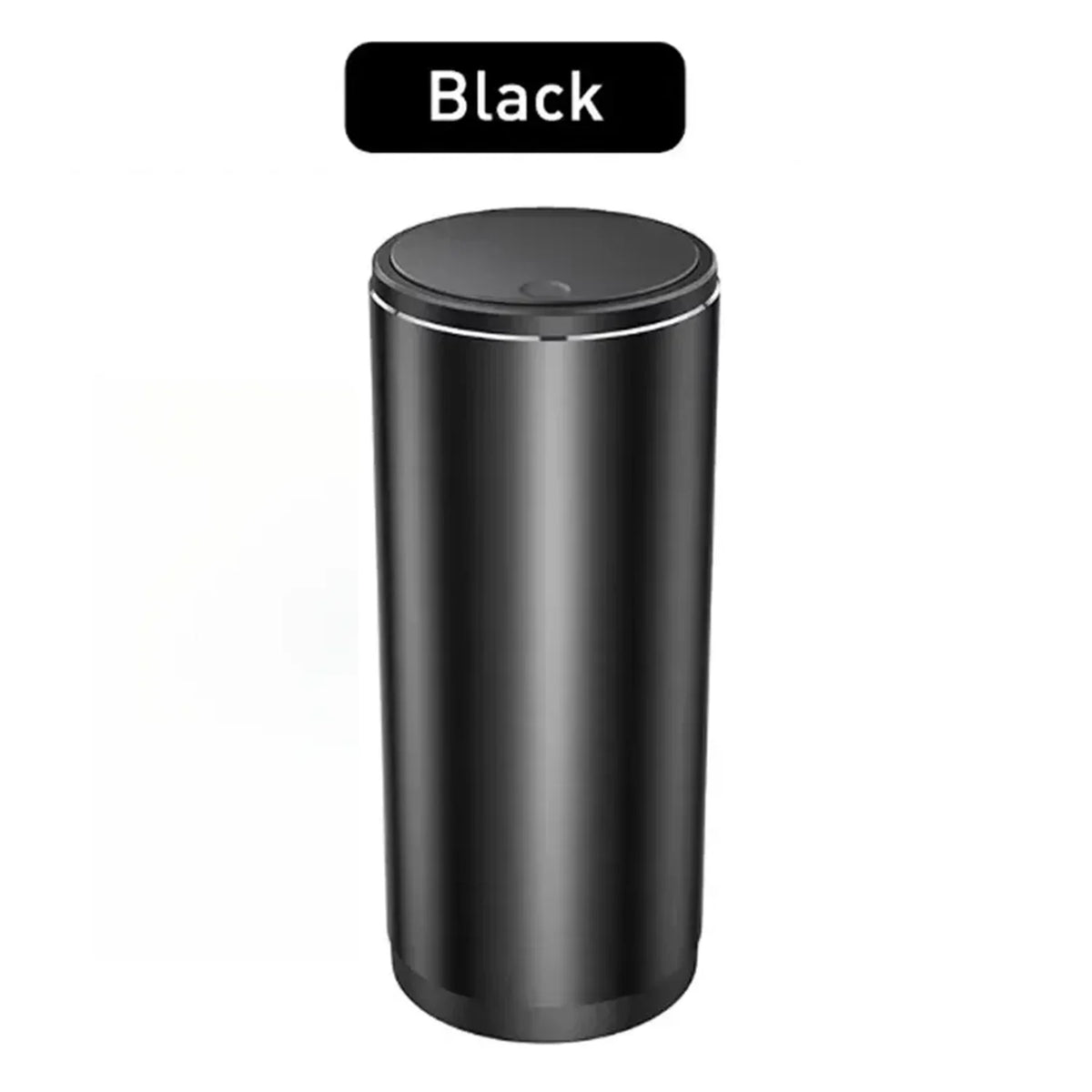 Household Car Trash Bin Alloy Garbage Can For Car Dustbin Waste Rubbish Basket Bin Organ detail view