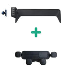 Screen Fixed Base Car Phone Holder For Mazda CX5 CX-5 2022 10.3-Inch Navigation Bracket Wireless Charging Mobile Stand