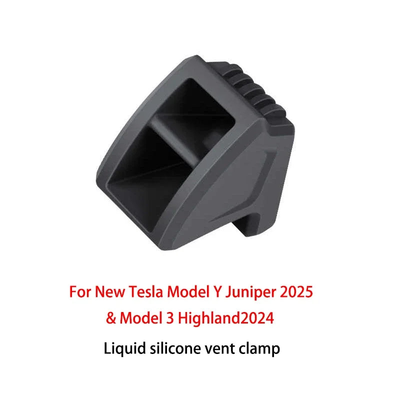 2025 Launch For Tesla MODEL 3 Highland Y Silicone Car Air Vent Air Freshener Adapter Air Outlet Aromatherapy Fragrance Clip