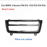 Alcantara Handbrake Handle with Carbon Fiber Gear Shift Knob | For BMW F30 F31 F32 F33 F detail view