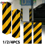 1/2/4PCS Car Door Protector Foam Bumper Guard Self-Adhesive Anti-Collision Protector for Garage Walls Car Decoration Accessories