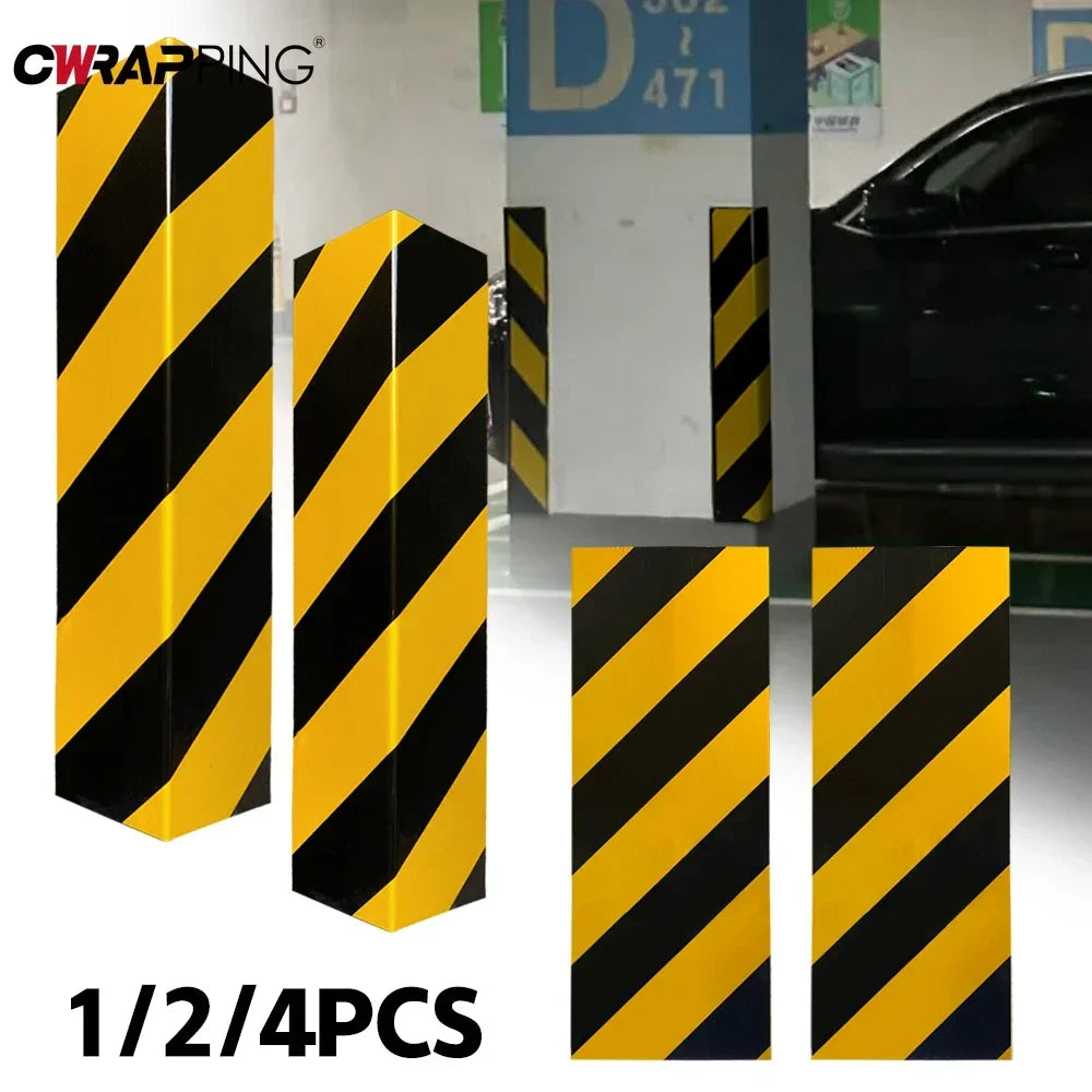 1/2/4PCS Car Door Protector Foam Bumper Guard Self-Adhesive Anti-Collision Protector for Garage Walls Car Decoration Accessories