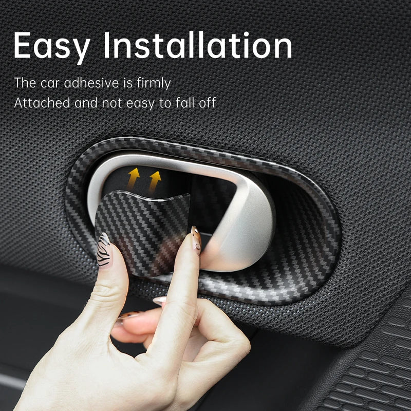 Mini Cooper F65 F66 F67 2024-2025 Inner Door Handle Bowl Cover | ABS Trim Decoratio additional angle