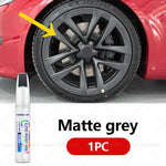 Tesla Wheel Scratch Repair Pen | Matte Black Dark Gun Gray Silver Multiple Colors P additional angle