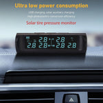 Car Tire Pressure Monitoring System | 4-Sensor TPMS with Solar Display lifestyle view