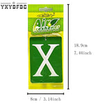 Car Air Freshener Natural Aromatherapy Tea Paper Hanging Perfume | Vanilla Auto Inter alternate view