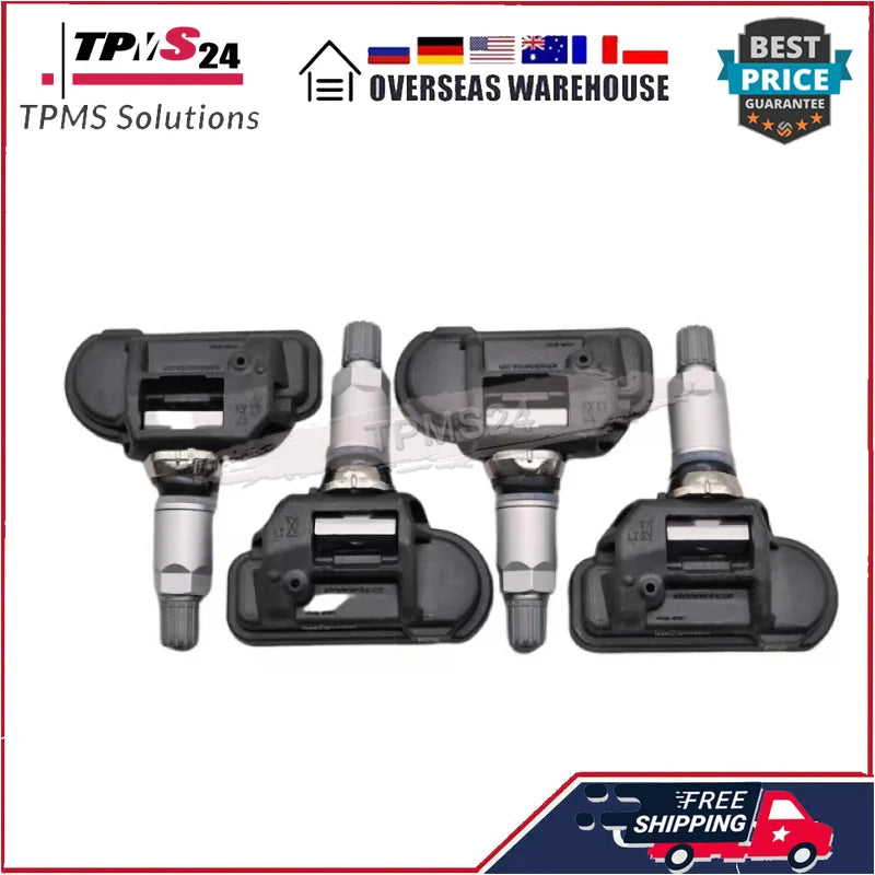 4pcs 433MHz TPMS Sensor for Chevrolet Corvette Volt Opel Astra J Cascada Corsa E Va additional angle