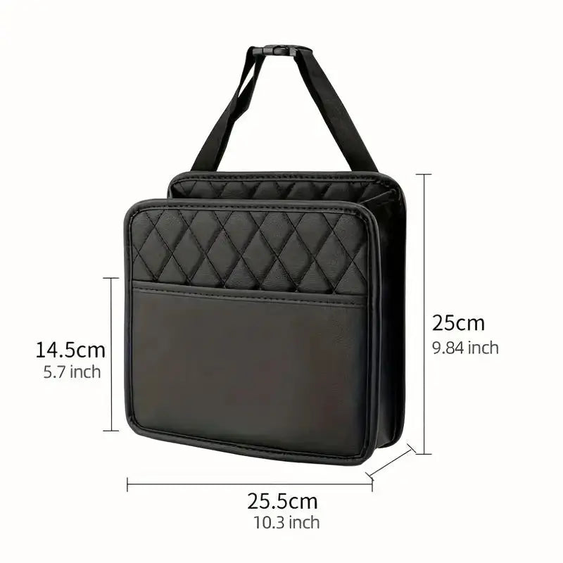 PU Leather Car Seat Organizer Storage Bag alternate view