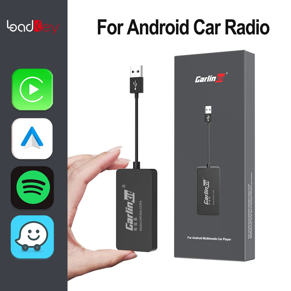 CarPlay Wireless Android Auto Dongle | Upgrade Your Android Car Screen