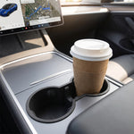 Center Console Cup Holder Insert for Tesla Model 3 2021‑2023 / Model Y 2021‑2024 / Mod close-up view